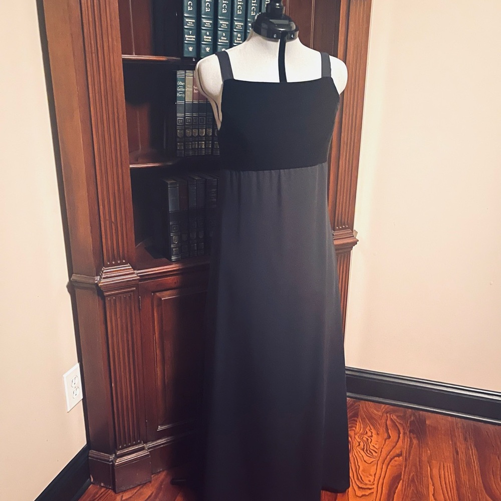 EUC Elegant Black Evening Gown or Prom Dress